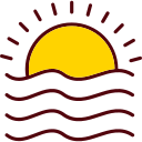 puesta de sol