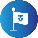 bandera pirata icon