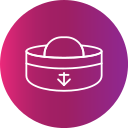 sombrero marinero icon