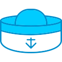 sombrero marinero icon