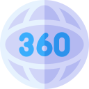 360 grados icon