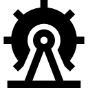 Ferris wheel icon