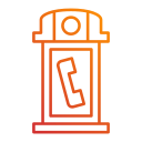 cabina telefónica icon