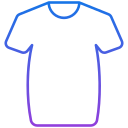 camiseta de manga corta icon