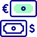 cambio de dinero icon