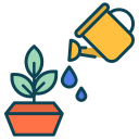 regando plantas icon