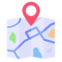 mapa vial icon