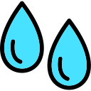 gotas de agua icon