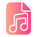 archivo de audio icon