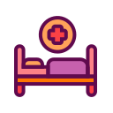 cama de hospital icon