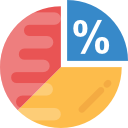 gráfico circular icon