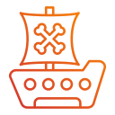 barco pirata icon