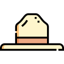 sombrero de fieltro icon