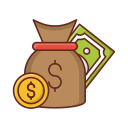 bolsa de dinero icon