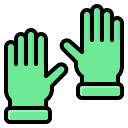 guantes de goma icon