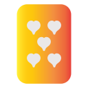 cinco de corazones icon