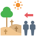 deforestación icon