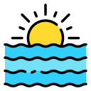 puesta de sol icon