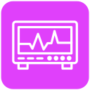 monitor de electrocardiograma icon