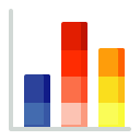 barra gráfica icon
