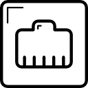 conector telefónico icon