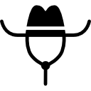 sombrero de vaquera icon