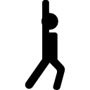 mann trainieren icon