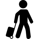 koffer tragen icon