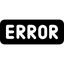 error sing icon