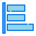 alineación izquierda icon