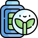 batería ecológica icon