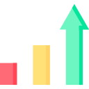 tabla de crecimiento icon