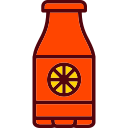 botella de jugo 