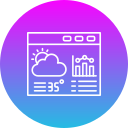 análisis de pronóstico icon