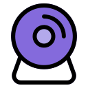 cámara web icon