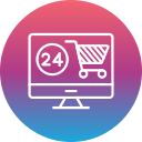 las compras en línea icon