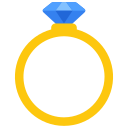 anillo de compromiso icon