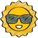 brillo solar icon