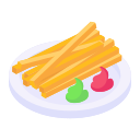 papas fritas icon