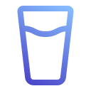 vaso de agua icon