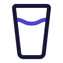 vaso de agua icon