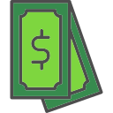 dinero en efectivo icon