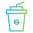 vaso de papel icon