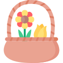 canasta de flores icon