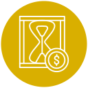 el tiempo es dinero icon