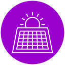 energía solar icon