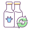 botella de leche icon