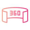 360 grados icon