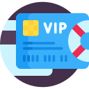 tarjeta vip icon