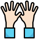 levantar la mano icon